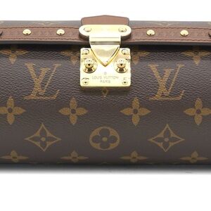 louis vuitton monogram canvas papillon trunk